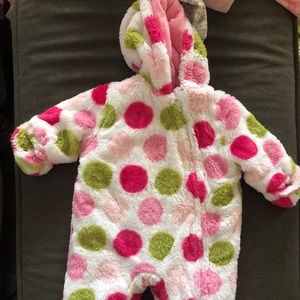 Extra thick pajama or sleep suit for babies 3-6mo